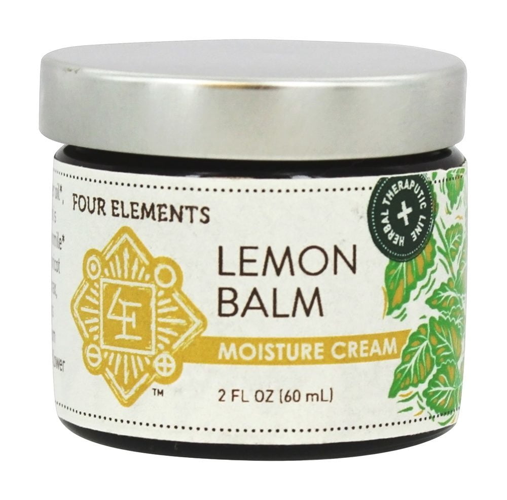 Four Elements Herbals - Moisture Cream Balm Lemon - 2 oz