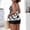 27#Black, variant on Taylonsss Womens Oversized Casual Swimsuit Set Split Tank Top With Chest Cushion For Summer Spring Beach Vacation Party Dating Daily Wear