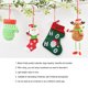 thumbnail image 3 of Advancent Calcetín navideño portátil de repuesto con temática de Navidad de gran capacidad para niños, bolsa de regalo, accesorios Kits de decoración para fiestas, 3 of 5