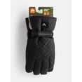 thumbnail image 2 of Ozark Trail Women's Hybrid Ski Gloves, Black Soot, S/M, 2 of 4