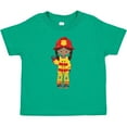 thumbnail image 3 of Inktastic African American Girl, Girl Fireman, Firefighter Girls Toddler T-Shirt, 3 of 5