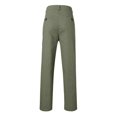 thumbnail image 6 of COMVALUE Stretch Mens Dress Pants Slim Fit Golf Pants Hidden Elastic Waist Business Casual Pants Lightweight Formal Pants (Army Green, XL), 6 of 7