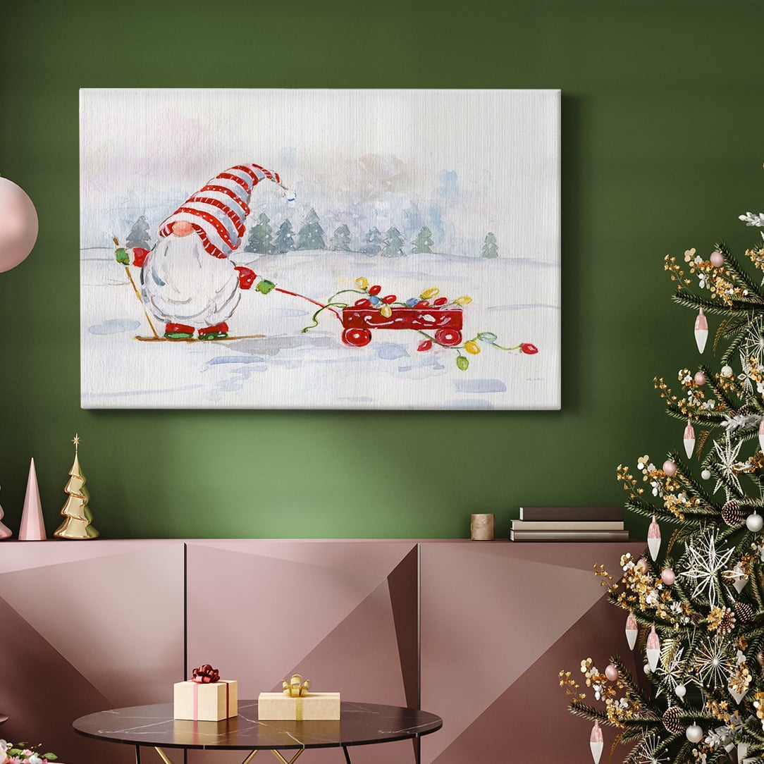 Winter Gnome II- Gallery Wrapped Canvas