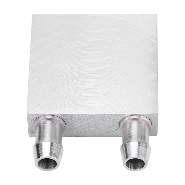 Water Cooling Block,Aluminum CPU Radiator Water CPU Cooler Heat Sink Liquid Water Cooler Professional Grade