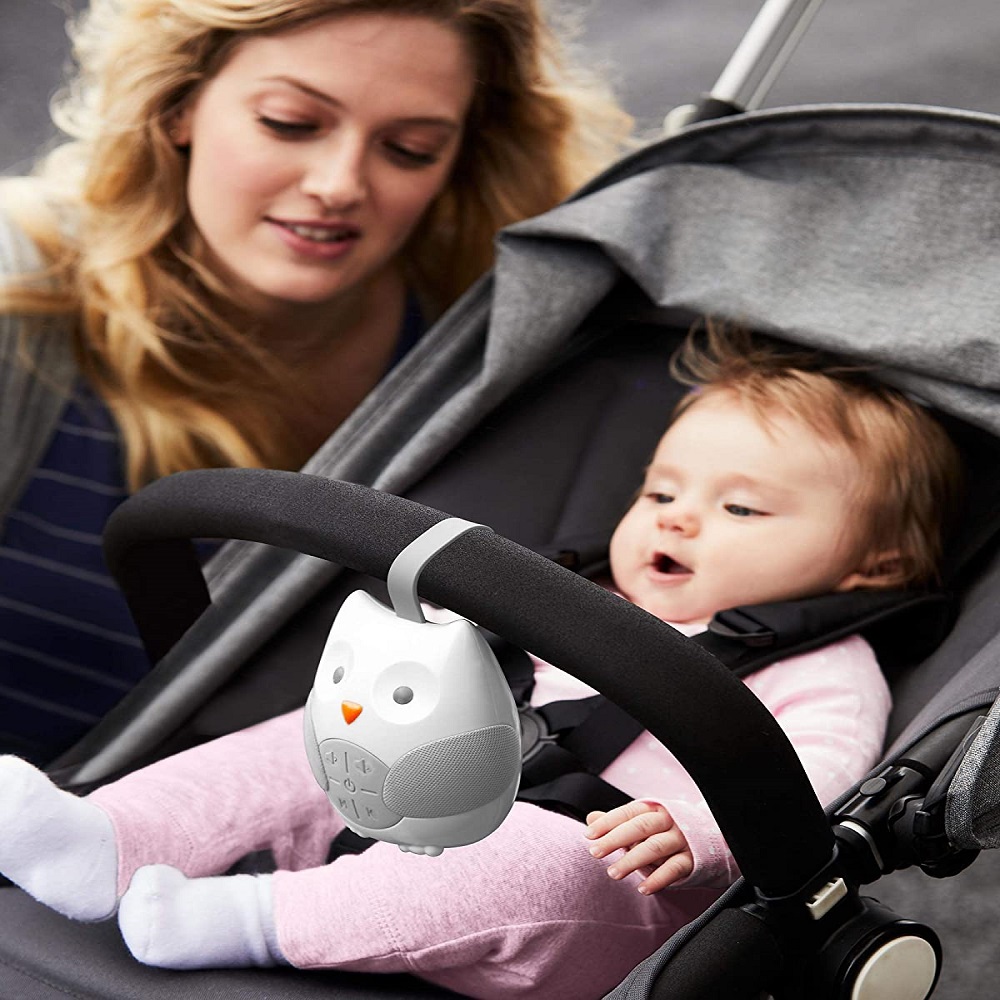 Skip Hop Baby Sound Machine: Stroll & Go Portable Baby Sleep Soother, Owl - image 4 of 5