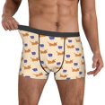 thumbnail image 2 of Kdxio Men's Boxer Briefs with Dachshund Print - Comfortable and Breathable Underwear for Everyday Wear, 2 of 7