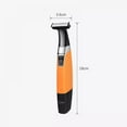 thumbnail image 4 of Rechargeable Electric Beard Mustache Trimmer with Stainless Steel Blades for Precise Grooming, 4 of 5