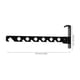thumbnail image 4 of Folding Clothes Drying Stand Wall Mounted Clothes Drying Rack Metal Garment Drying Rack, 4 of 4