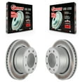 thumbnail image 1 of Genius Rear Coated Disc Brake Rotors Pair for Car Ram 2500 3500 1500 Dodge KG-100484, 1 of 9