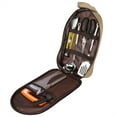 thumbnail image 1 of Youkk Ensemble de 8 Pcs/ensemble Batterie de Cuisine de Camping Portable Randonnée Intérieur Extérieur BBQ Vaisselle VR Roulotte Équipement de Randonnée Réchaud Cuisson Beige, 1 of 7