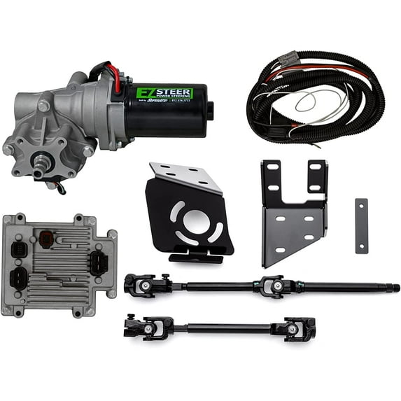SuperATV EZ STEER Power Steering Kit for 2021+ Polaris RZR Trail S 900 Sport|400|Watt Motor|Reduces Steering Effort|Compact Watertight Control Box and Connectors|PS-P-RZR900#RZR