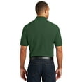 thumbnail image 2 of Port Authority Tall Core Classic Pique Polo-4XLT (Deep Forest Green), 2 of 6