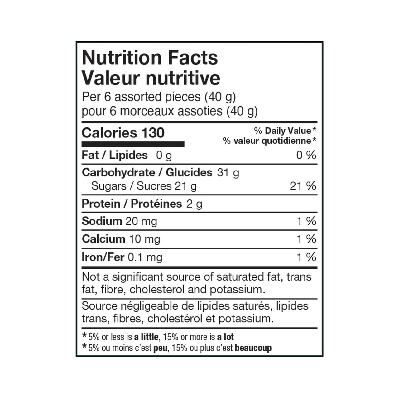 Requins en gélatine Great Value 450 g