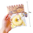 thumbnail image 3 of K-816 Fuzzy Ball Cheese Food Play Pinch Toy Decompression Sensory Squeeze For Fun Activity Playtime Fun, 3 of 6