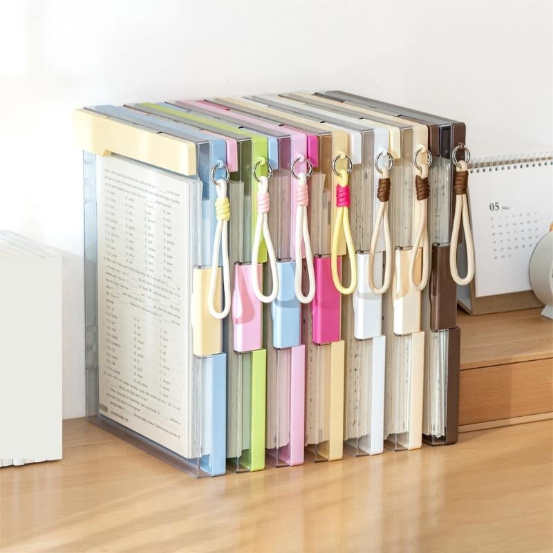 CEORPER Double Layer ABS Document with Clipboard Portable File Organiser Storage Box