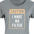 thumbnail image 3 of Instant Message - Caution I Have No Filter - Women's Any Way Dress, 3 of 7