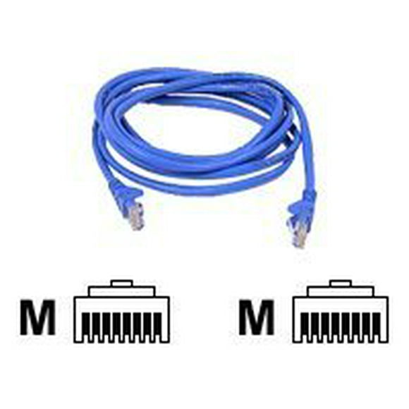 Belkin - Patch cable - RJ-45 (M) to RJ-45 (M) - 18 ft - UTP - CAT 6 - molded, snagless - blue - for Omniview SMB 1x16, SMB 1x8; OmniView SMB CAT5 KVM Switch