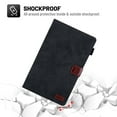 thumbnail image 6 of Dteck Folio Case for Samsung Galaxy Tab A7 10.4" 2020 SM-T500 T505, Slim Fit PU Leather Multi-angle Viewing Stand Shockproof Case Built-in Card Slots Cover, Black, 6 of 6
