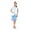 Blue Petals, variant on Womens Nightgowns Sleepwear Soft Pajama Dress Nightshirts