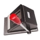 thumbnail image 4 of Perforadora manual para cortar fotos, mesa para cortar tarjetas de crédito, fabricante de botones para insignias de 3,5x4,5 cm para papel de PVC de, 4 of 8