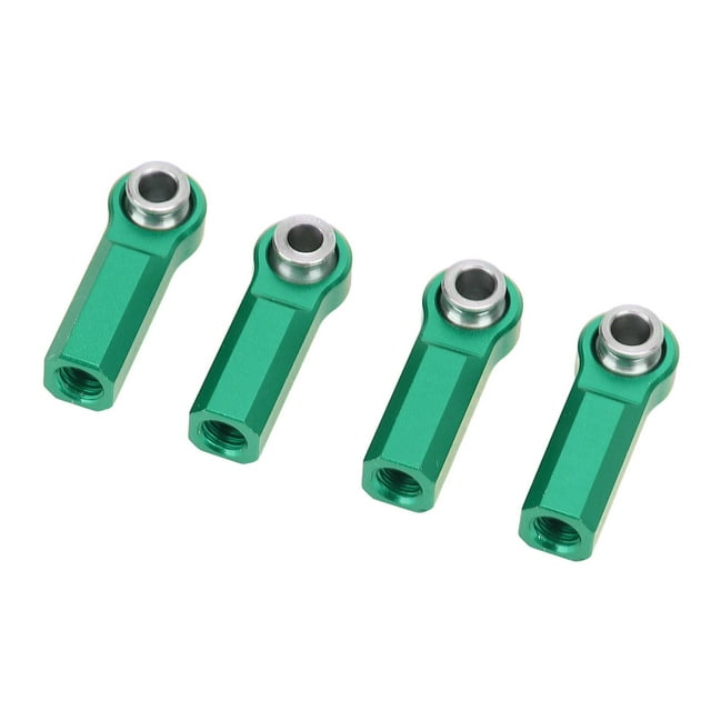 RC Link Rod End, 4 Pcs M4 Thread CW 7.0mm Diameter Alloy Ball Joint for 1/10 Model Car, Plug and Play High Strength Alloy Tie Rod End Ball Joint Link Ball Holder