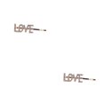 thumbnail image 4 of Sonducket Alfileres de aleación, útil, portátil, hermoso, Clip para sombreros, Simple, encantador, decorativo, delicado, herramientas de estilismo de AMOR 2piezas Sonducket CBP301787, 4 of 6