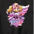 thumbnail image 3 of Paw Patrol The Movie - Skye Lightning - Toddler & Youth Crewneck Fleece Sweatshirt, 3 of 6