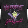 thumbnail image 3 of Disney Villains - Black Hearted - Toddler & Youth Girls Short Sleeve Graphic T-Shirt, 3 of 5