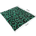 thumbnail image 4 of Comfort with Leopard Print Fleece Blanket - Soft Cozy & Fleece Blanket for Bed Sofa Travel & Camping,Blanket for All Seasons 50x60 inches, 4 of 5