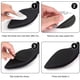 thumbnail image 4 of Almohadillas antideslizantes negras para zapatos, protectores adhesivos para suelas de zapatos, empuñaduras para zapatos en la parte inferior de los zapatos, antideslizantes de tacón alto Ormromra LRWJ715-2, 4 of 7