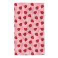 thumbnail image 1 of Fotbe Strawberry Toalla Premium con Patrón, Toalla de Microfibra de Secado Rápido, Ligera y Altamente Absorbente (27.5x16in), Ideal para Uso Diario, 1 of 6