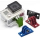 thumbnail image 2 of 3pcs Adaptador Trípode de Carcasa de Cámara Videocámara de Negro Rojo Azul Fotografía Montaje Estable Deportivo para 3+ / 3/2/1 Baoblaze Adaptador de cámara soporte, 2 of 8