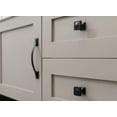 thumbnail image 6 of Hickory Hardware H078771MB 3.75 in. Center to Center Dover Collection Pull, Matte Black Finish, 6 of 7