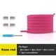 thumbnail image 1 of par de cordones sin atar, tejido de red plana, cordón elástico adecuado para todos los zapatos, zapatillas de deporte, cordones perezosos para niños y adultos, accesorios para zapatos, ESPAÑA Gao Jinjia LED, 1 of 2