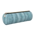 thumbnail image 1 of Easygdp Turquoise Wooden1 para Estuche de Lápices Cilíndrico de Cuero con Cremallera, Organizador de Lápices de Cuero para Escuela, Oficina y Viajes, 1 of 6