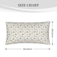 thumbnail image 2 of Kdxio African Animals Pattern Pillowcase with Envelope Closure,20" x 36" Pillow Cases,Gifts for Men or Women-No pillow, 2 of 5