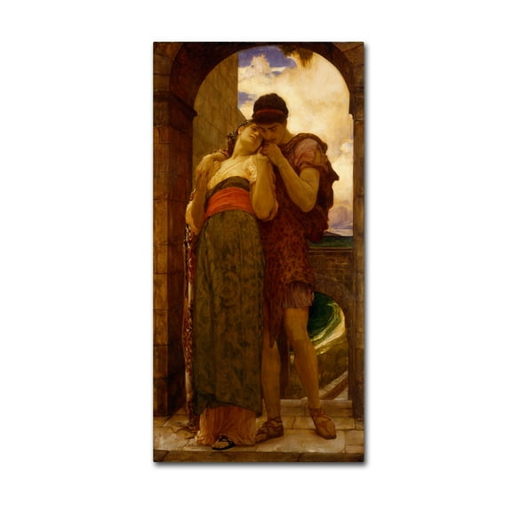 Edmund Leighton 'Wedded' Canvas Art