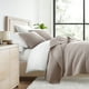 thumbnail image 1 of Juego de Edredón Resistente a las Arrugas para Todas las Estaciones, Colcha con Leche a Rayas Cosida para Ropa de Cama Tamaño Twin de Comfort Canopy, 1 of 10