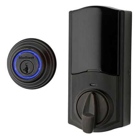 Kwikset 99250-203 Venetian Bronze Kevo 2nd Gen Touch-To-Open Bluetooth Key & Electronic Smart