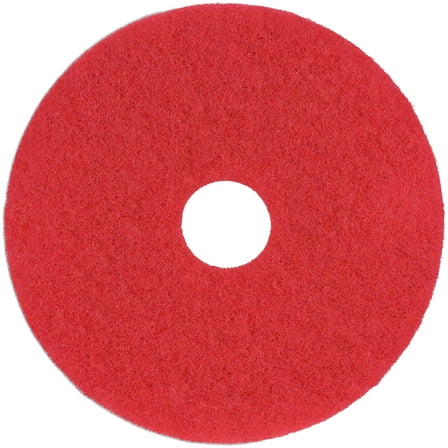 Sanico MVP Lead Off Premium Red Buff 17" Floor Pad (Box of 5)