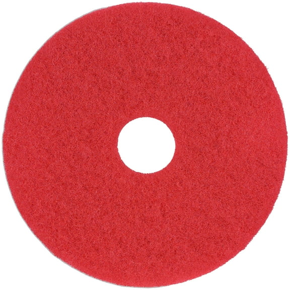 Sanico MVP Lead Off Premium Red Buff 17" Floor Pad (Box of 5)