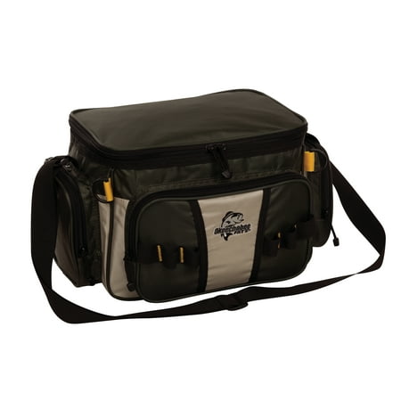 Okeechobee Fats Small Tackle Bag with 2 Utility Boxes Soft Sided Fishing Equipment