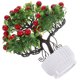 thumbnail image 2 of Planta de escritorio falsa en maceta, planta decorativa para el hogar, árbol frutal artificial decorativo, 2 of 5