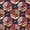 Red Geometric Flowers Pattern, variant on Yayeee 20oz Insulated Water Bottle Double Wall Stainless Steel with Flip Straw Lid, Red Geometric Flowers Pattern