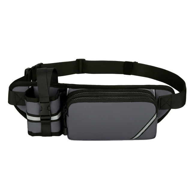 JASKFLY Polyester Sac Banane en 1 Unité Bouteille d'Eau de Sport