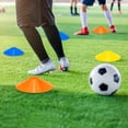thumbnail image 4 of Set de 60 Conos de Agilidad para Fútbol con Bolsa de Transporte y Soporte, Conos Deportivos Multicolor para Entrenamiento de Fútbol, Baloncesto y Carreras de Obstáculos, 4 of 5