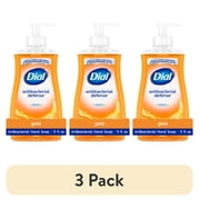 (3 pack) Dial Antibacterial Defense Gold Liquid Hand Soap, 11 fl oz