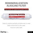 thumbnail image 3 of iSpring PH100 pH+ 6-Stage Under Sink Reverse Osmosis RO Drinking Water Filtration System 100 GPD Fast Flow 1:1 Pure to Waste Ratio with Alkaline Remineralization, US Made Filters, 3 of 7