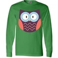 thumbnail image 3 of Inktastic Owl Long Sleeve T-Shirt, 3 of 5