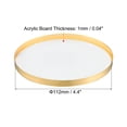 thumbnail image 2 of Unique Bargains 4.4 Inch Inner Dia. Lampshade Diffuser, 2 Pieces Dustproof Dust Protection Cover Acrylic Board for Barrel Lamp Shade, 2 of 6